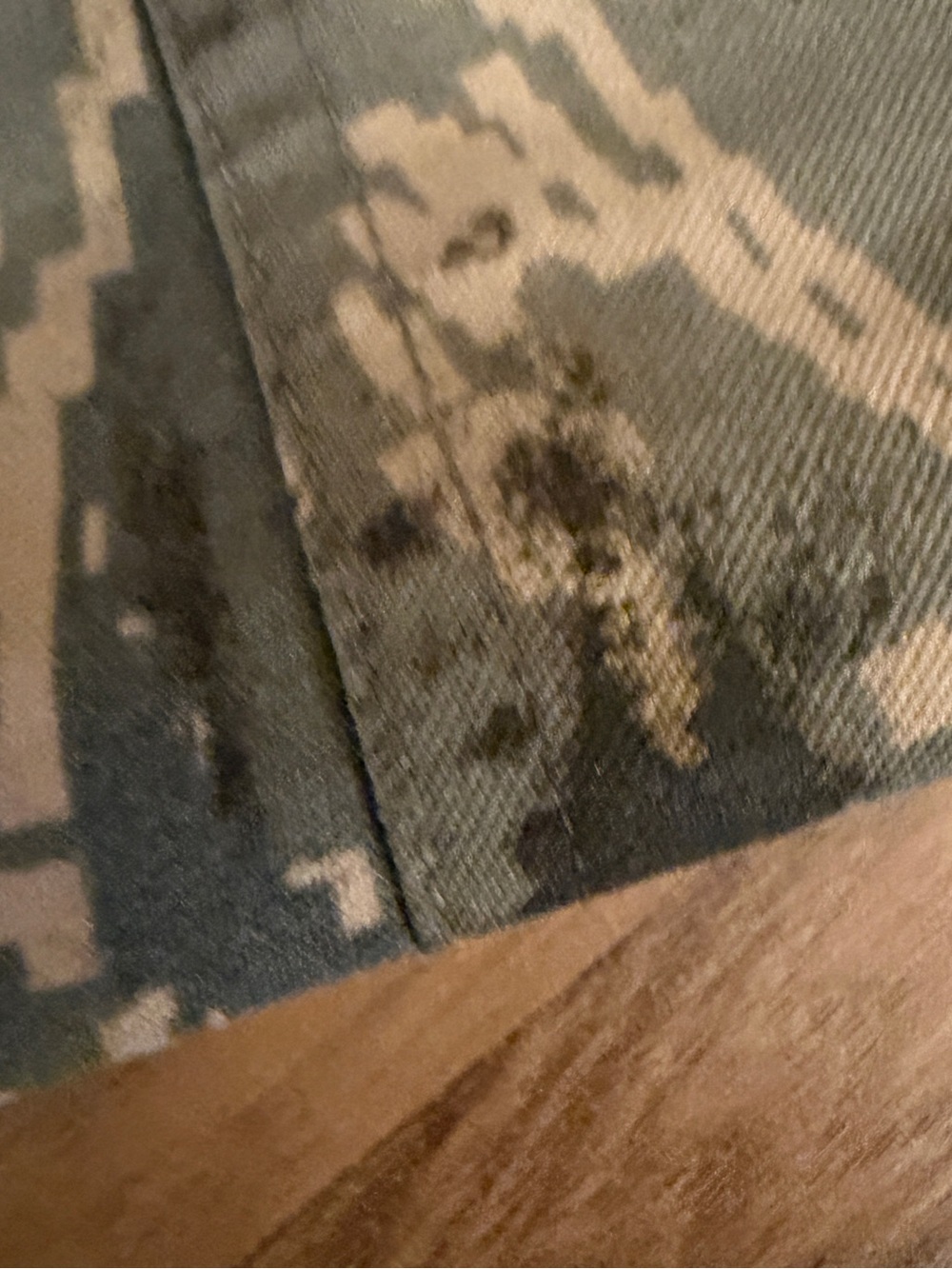 US Air Force Utility Coat Mens 40 XLong ABU Camouflage Field Jacket - Picture 6 of 10